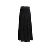 Gianfranco Ferré long black suede skirt pre-owned