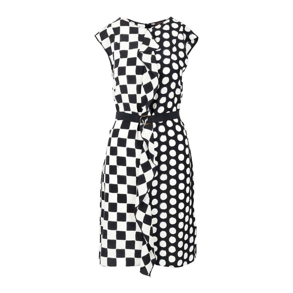 Louis Vuitton Checker and Polka Dots Dress Second-hand – Cavalli e