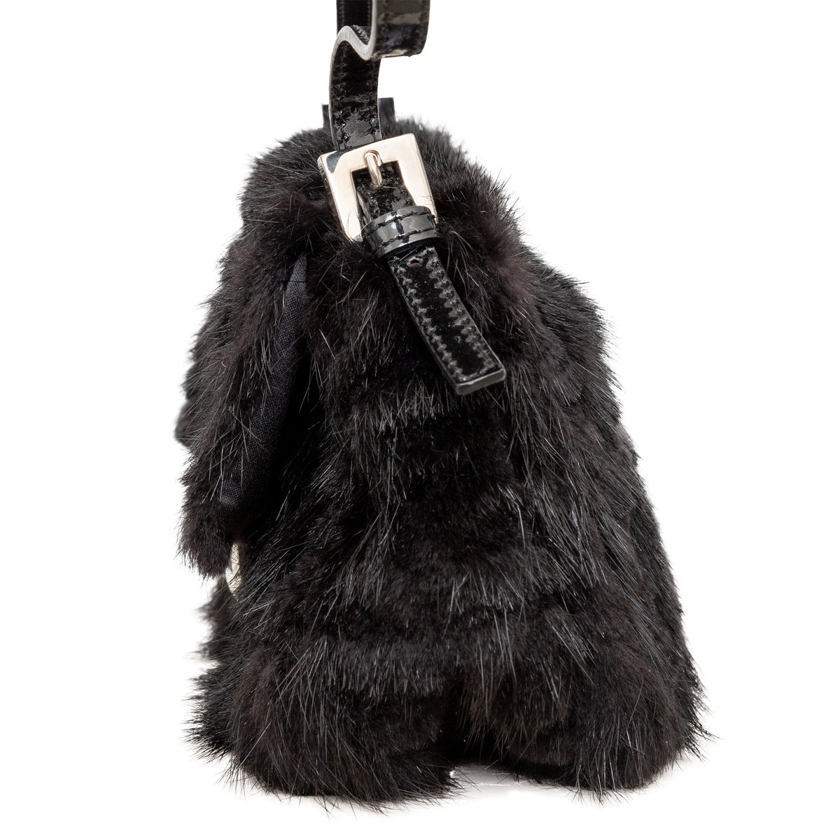 Secondhand Fendi Monogram Fur Baguette