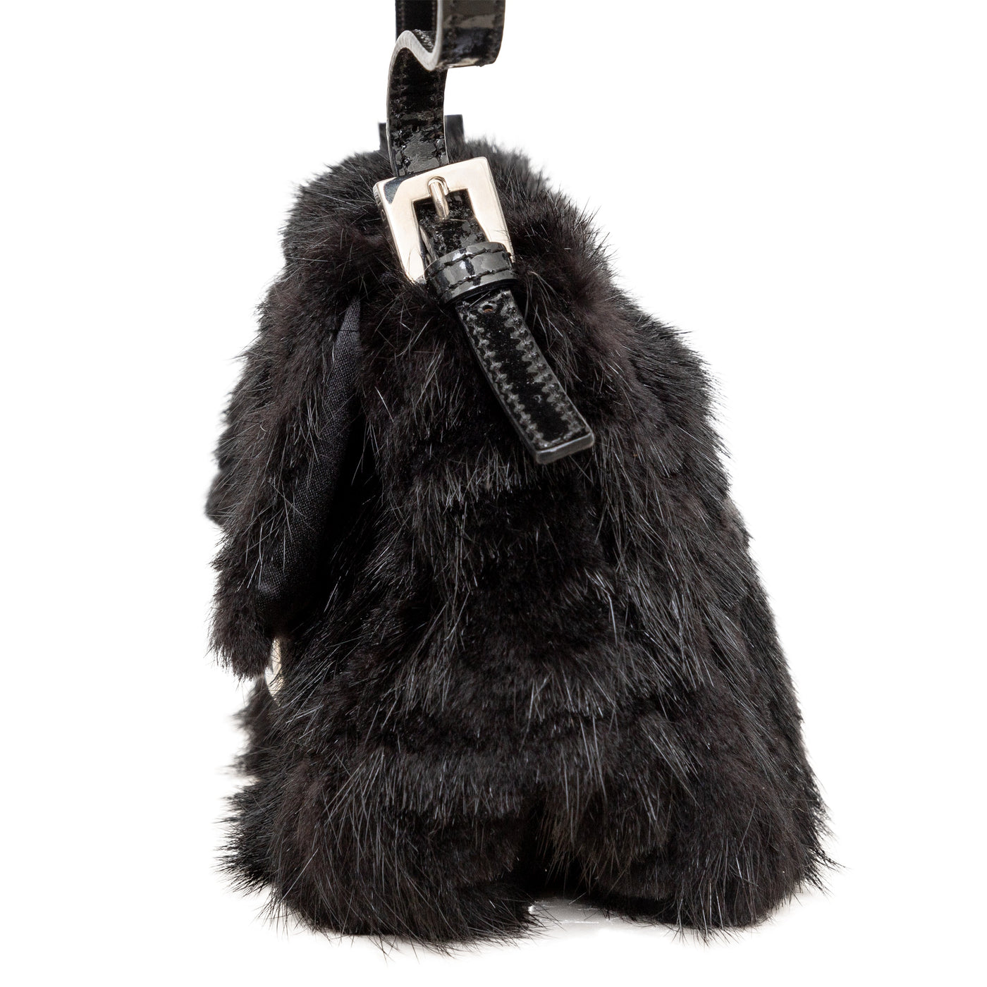 Secondhand Fendi Monogram Fur Baguette