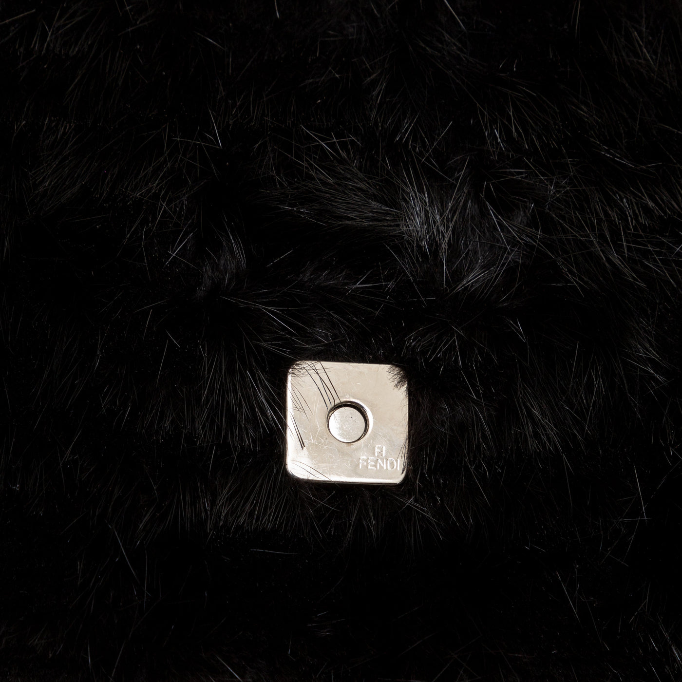 Secondhand Fendi Monogram Fur Baguette