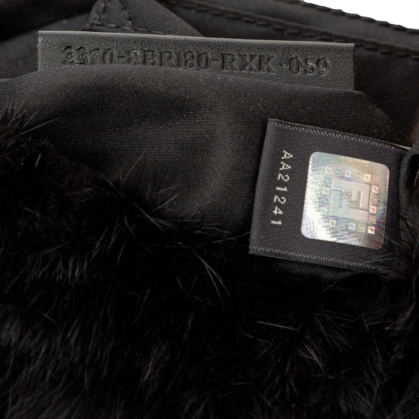 Secondhand Fendi Monogram Fur Baguette