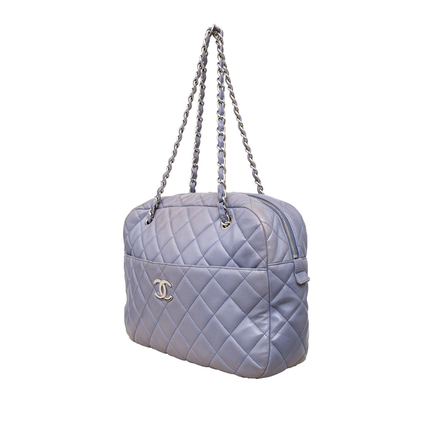 Secondhand Chanel Quilted Leather Camera Bag