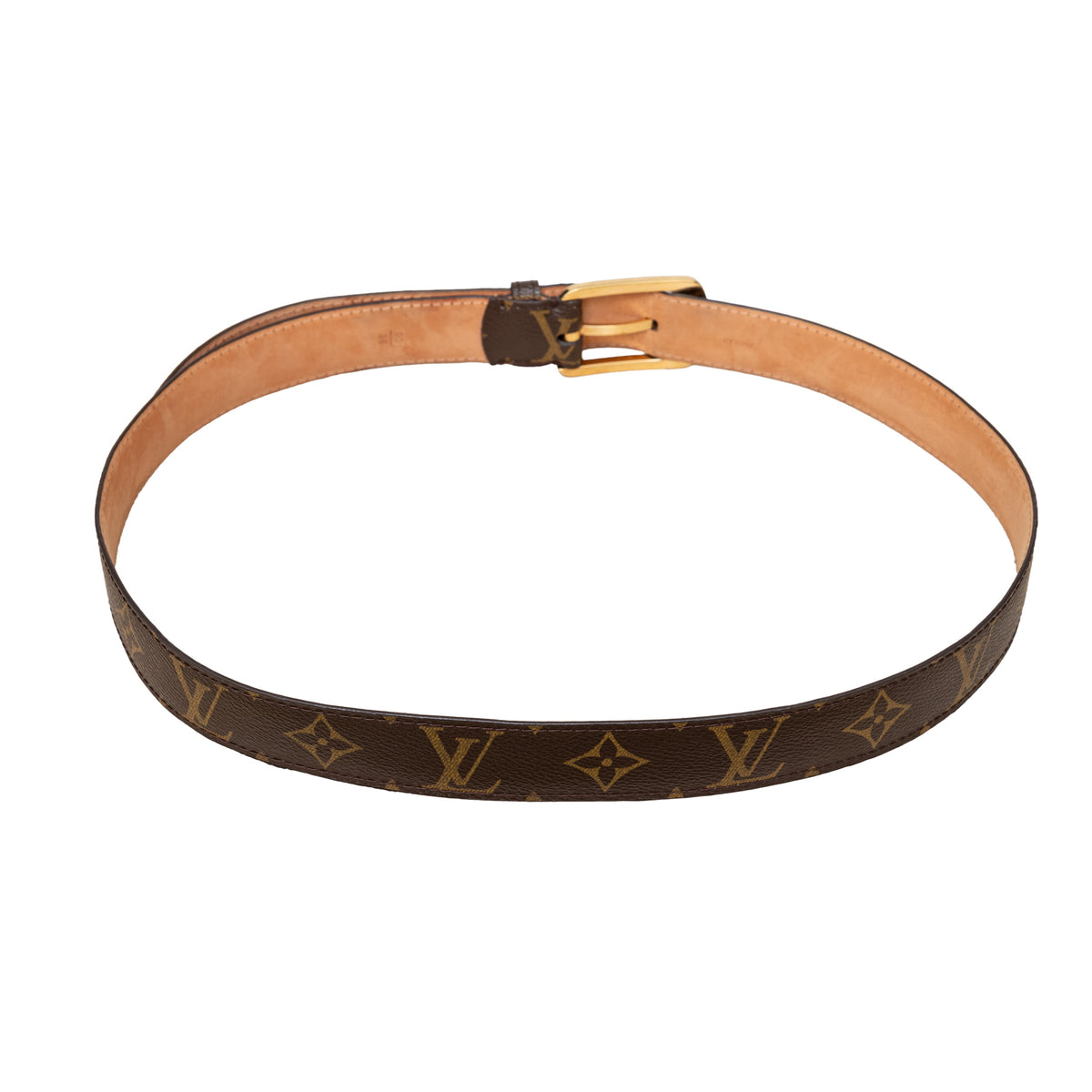 Secondhand Louis Vuitton Ellipse Monogram Belt