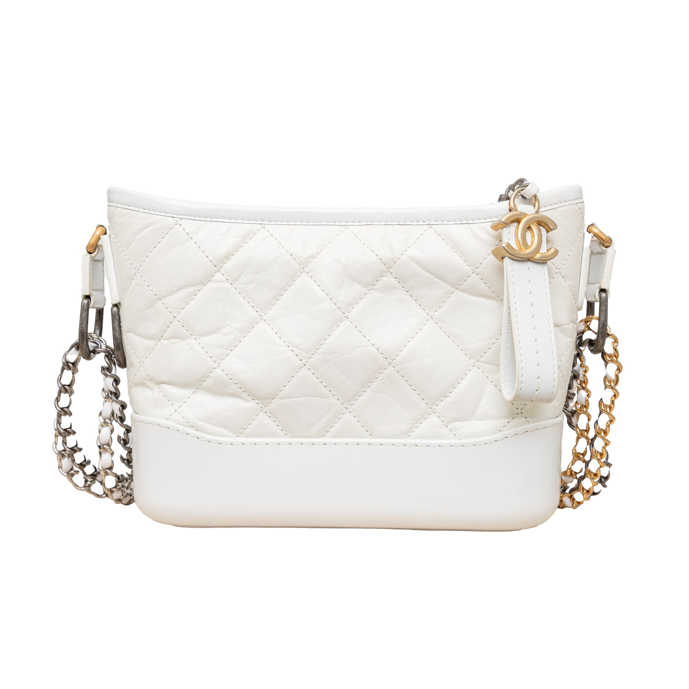 Secondhand Chanel Quilted Leather Gabrielle Hobo Bag 