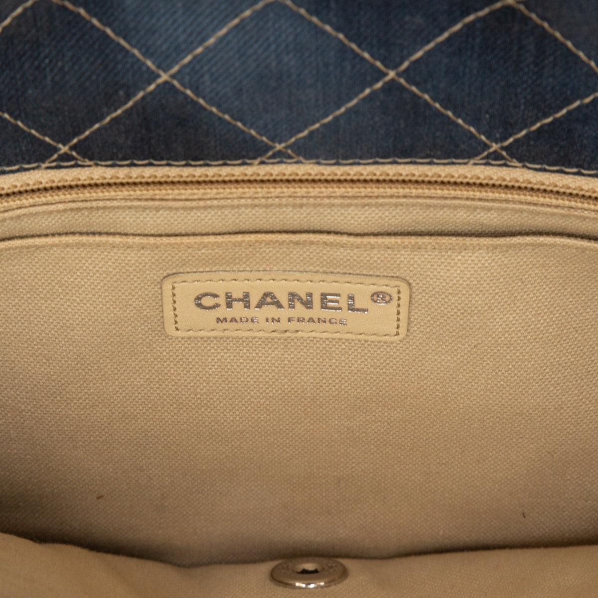 Secondhand Chanel Paris-Dubai Denim Flap Bag 