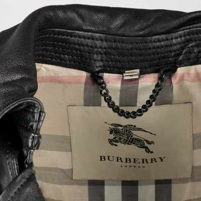Secondhand Burberry Lambskin Leather Trench Coat