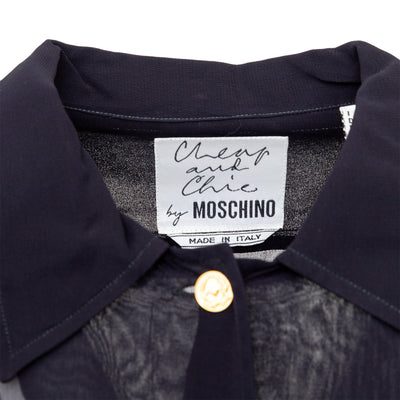 Secondhand Moschino Cheap and Chic Semi-sheer Shirt 
