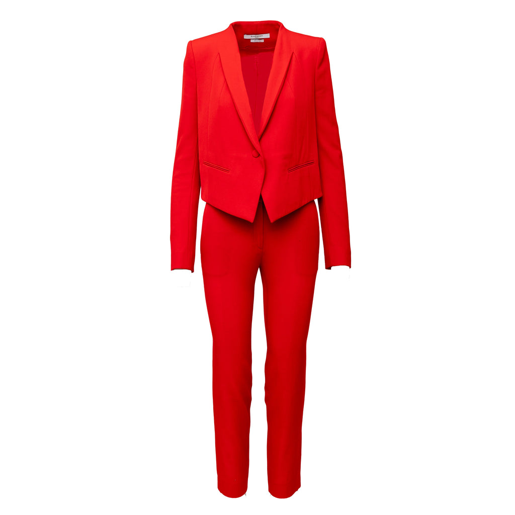Secondhand Givenchy Red Suit 