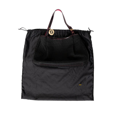 Secondhand Fendi Zucca Shoulder Bag