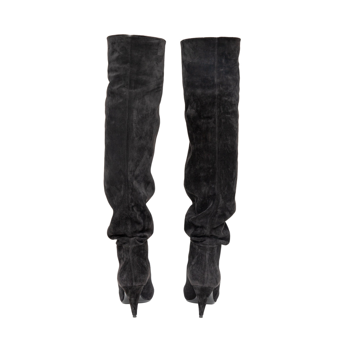 Saint Laurent Era 85 Over-the-Knee Suede Boots