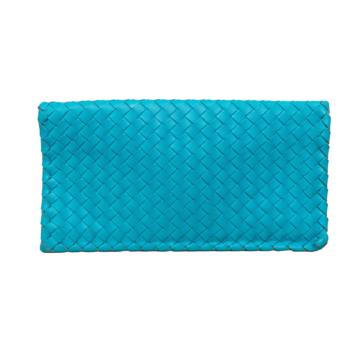 Secondhand Bottega Veneta Intrecciato Turn-Lock Clutch 