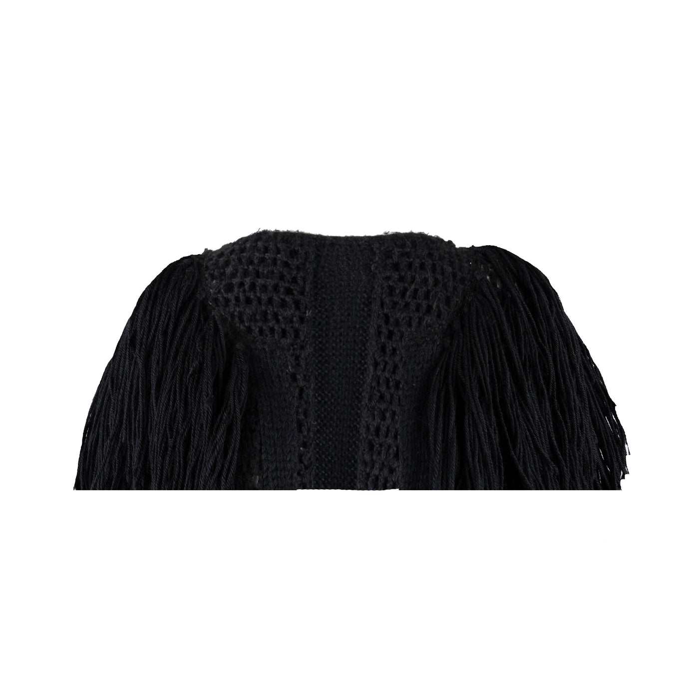 Collection Privée Knit Jacket with Fringes