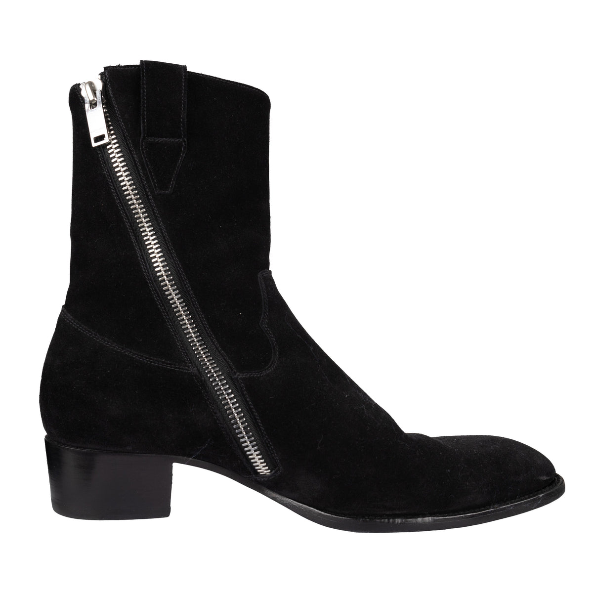 Secondhand Saint Laurent Suede Ankle Boots