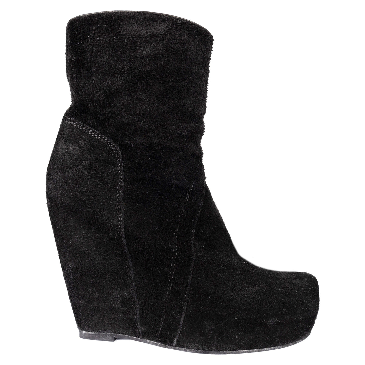 Secondhand Rick Owens Suede Ankle Boots