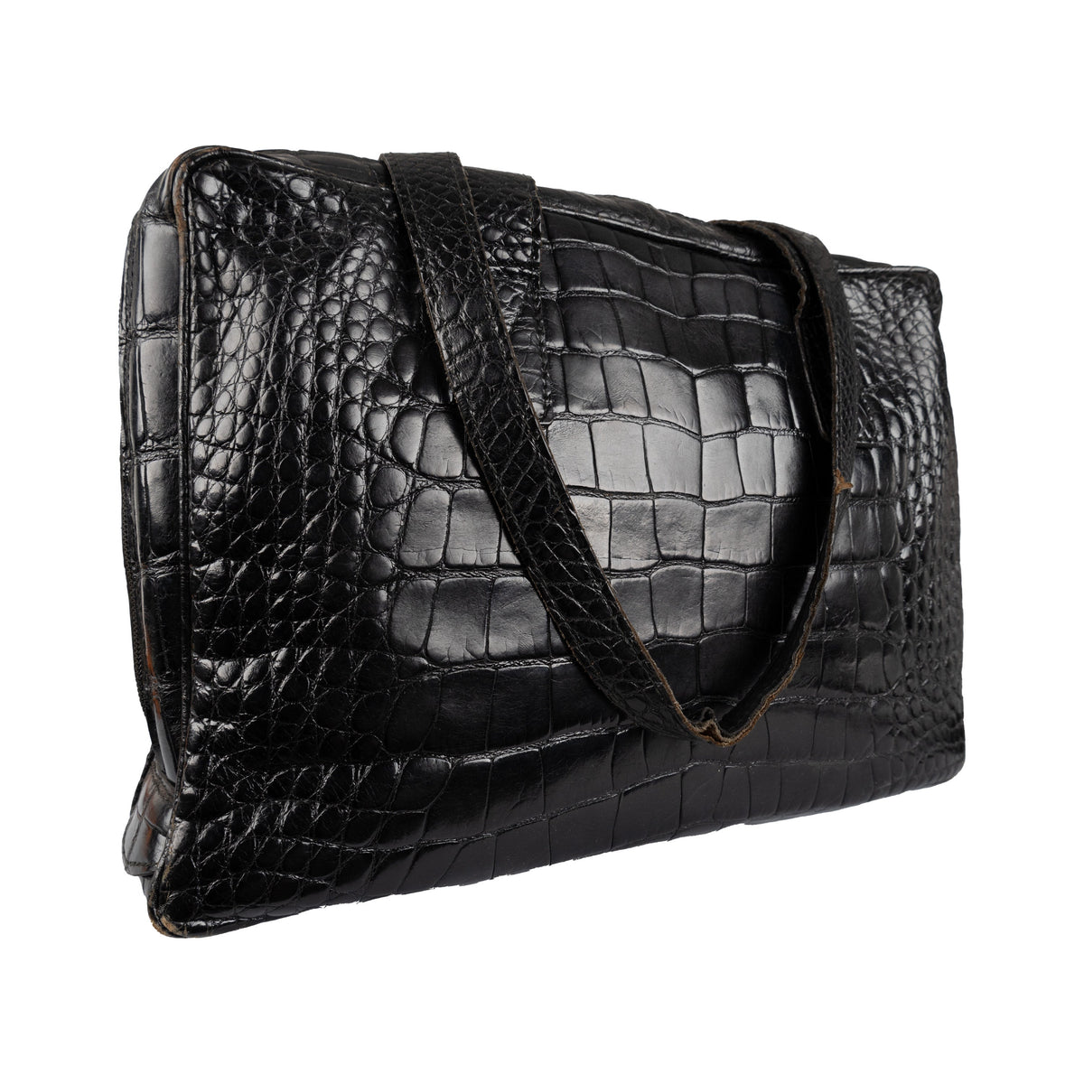 Secondhand GFF Croc-embossed Shoulder Bag