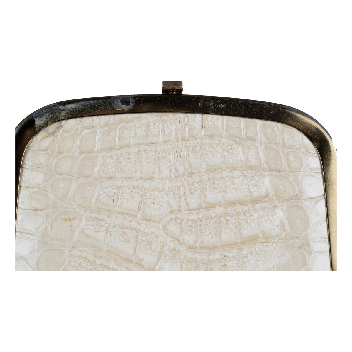 Secondhand Collection Privée Croc-Embossed Crossbody Bag