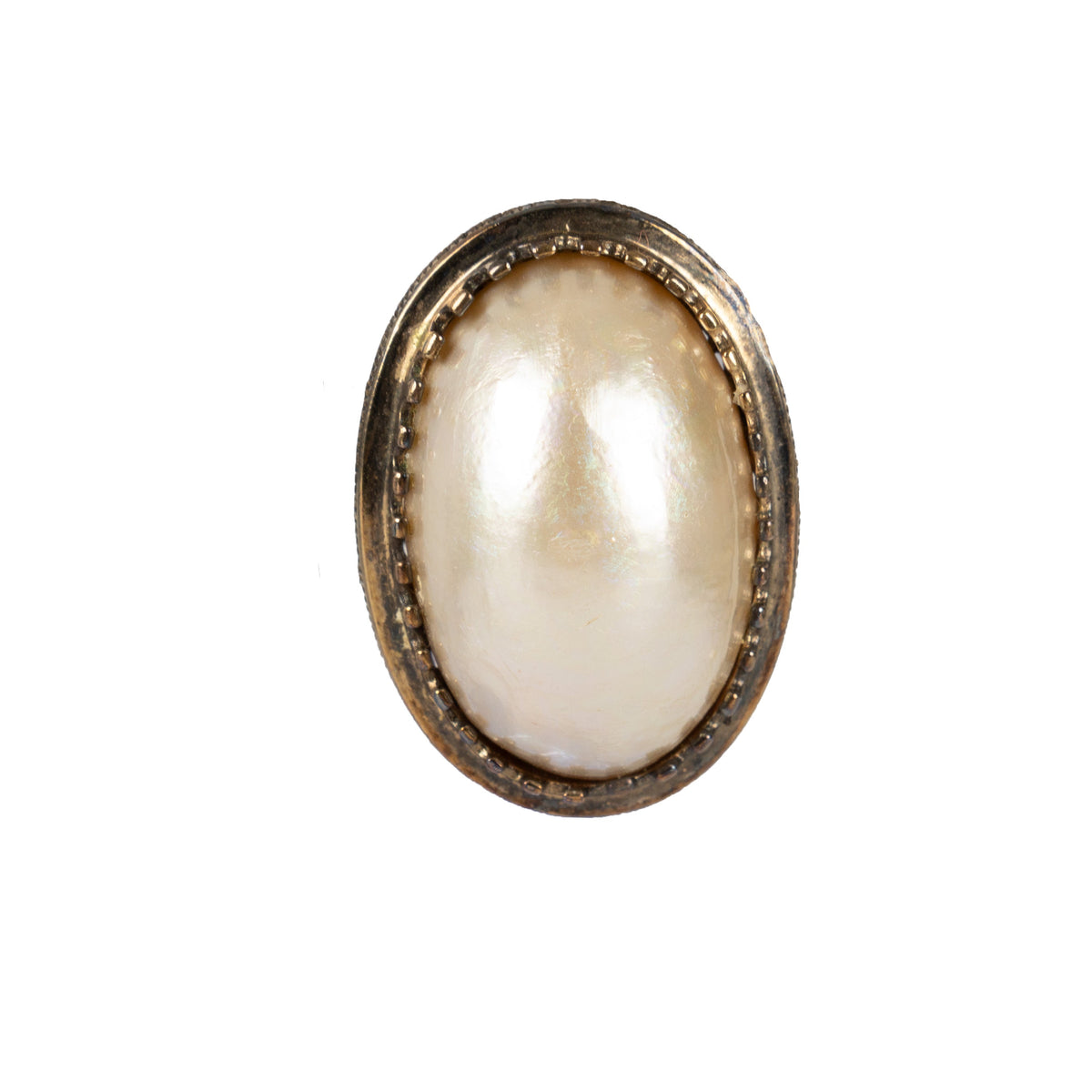 Secondhand Collection Privée Vintage Faux Pearl Ring