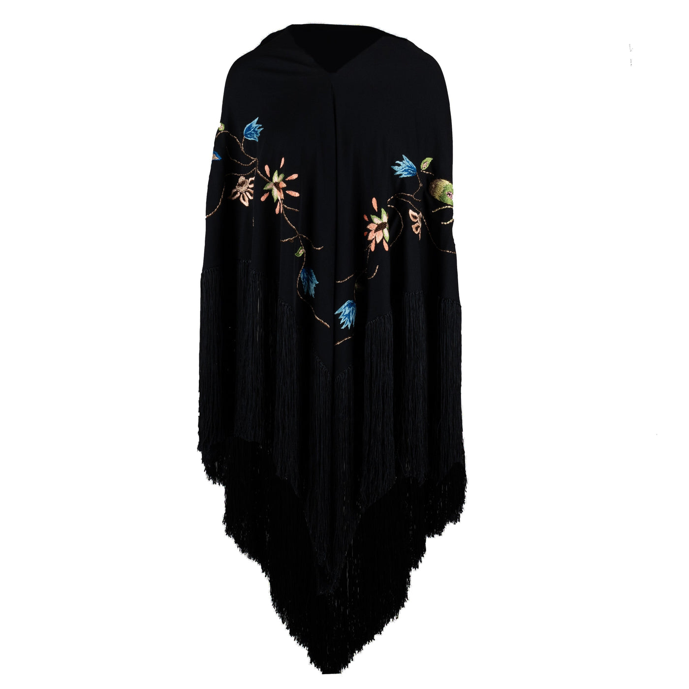 Secondhand Collection Privée Embroidered Poncho