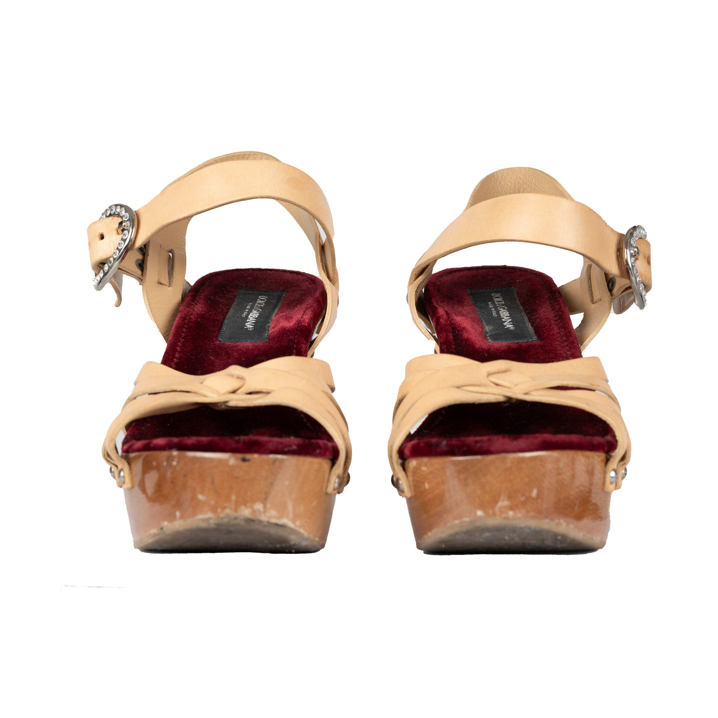 Secondhand Dolce & Gabbana Strappy Wedge Heels 