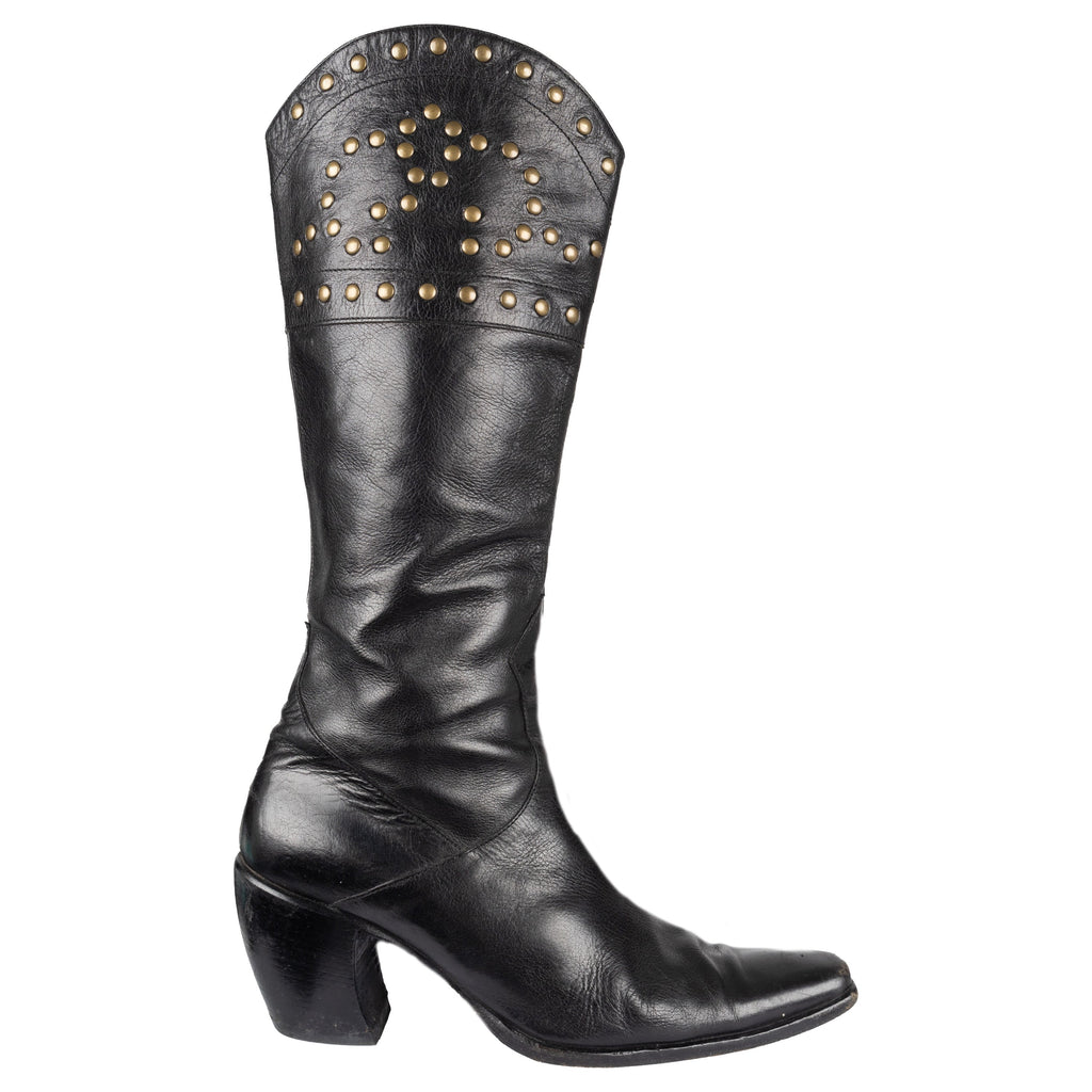 Secondhand Sartore Studded Western Boots
