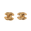 Chanel Clip-On Gold Plated Earrings 