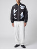 3.Paradis Freedom Doves MA-1 Bomber Jacket RU21726.18  Vintage 
