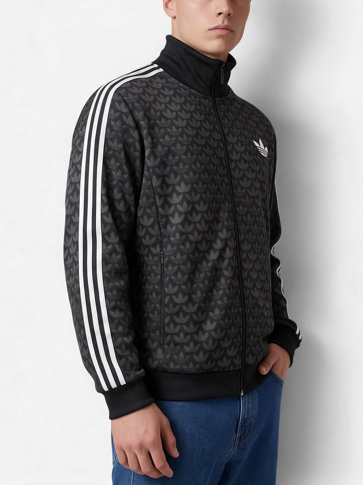Adidas All-Over Logo Track Jacket MU260922.48  Adidas 
