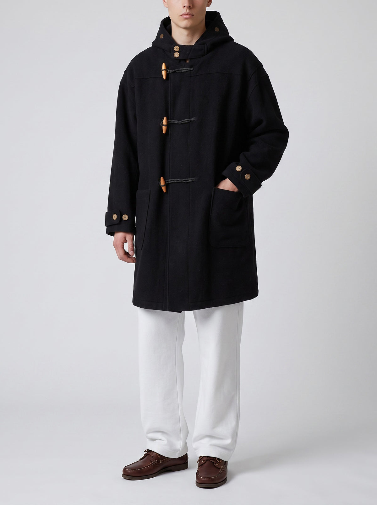 C.P. Company Wool Hooded Coat RU21726.38  Cp company 
