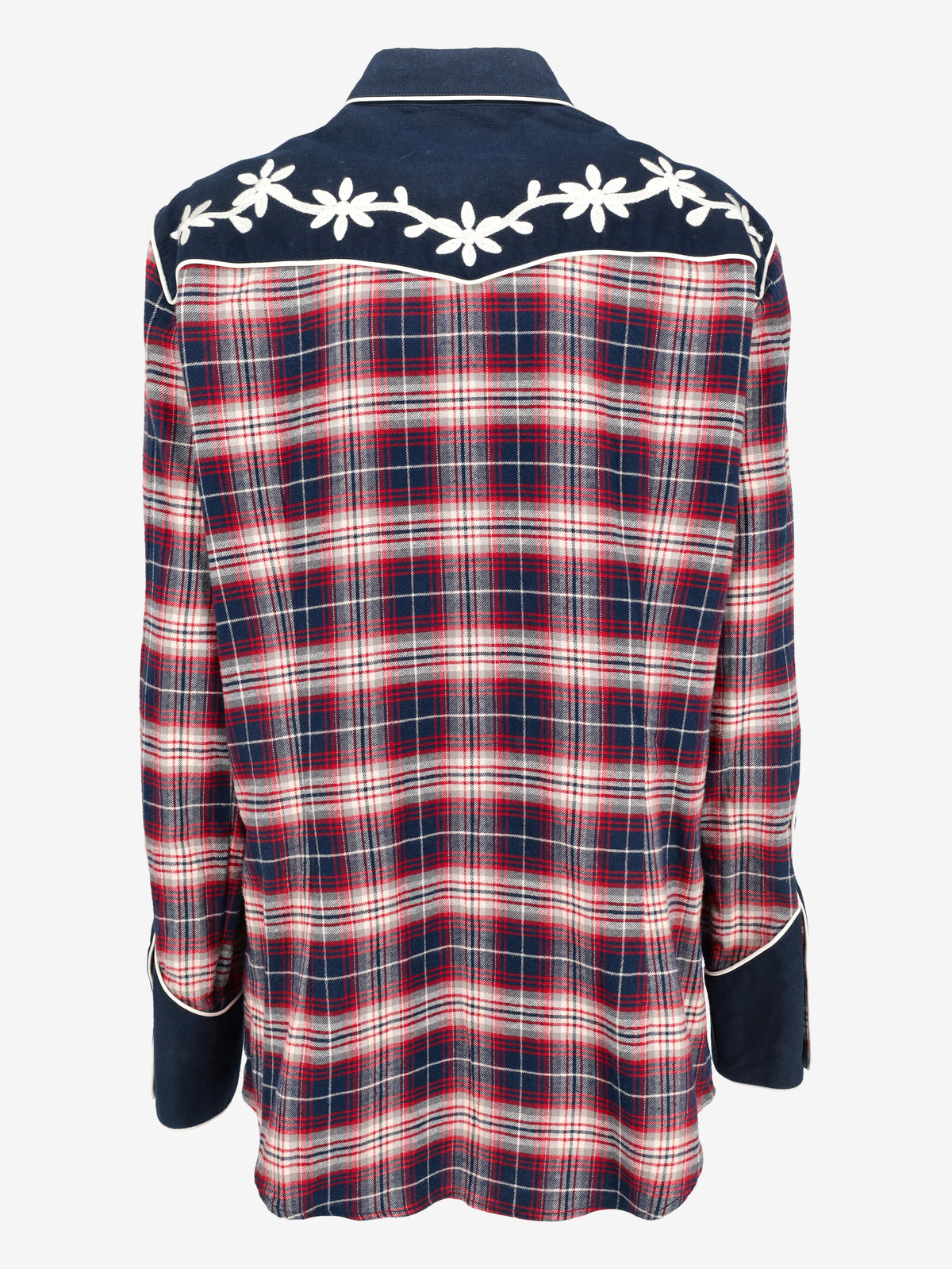 Dsquared² Embroidered Western Check Shirt RU21726.44  Dsquared² 