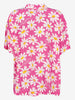 Vintage Fuchsia Daisy Print Shirt MU260922.33  Erl 