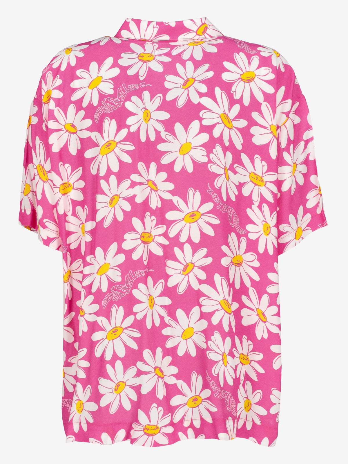 Vintage Fuchsia Daisy Print Shirt MU260922.33  Erl 