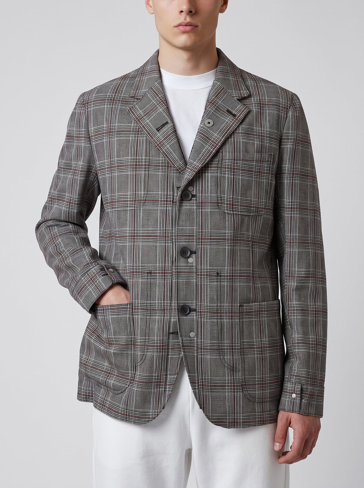 Junya Watanabe MAN COMME des GARÇONS Deconstructed Blazer RU21726.41  Junia Watanabe 