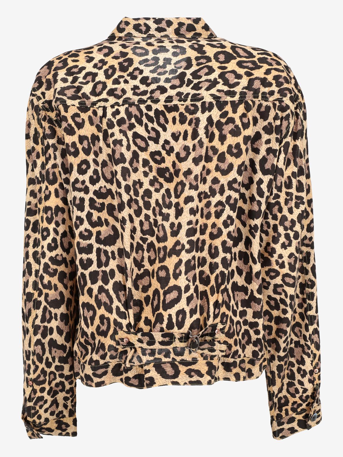KAPITAL Leopard Print Cotton Shirt MU260922.35  Kapital 