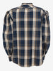 KAPITAL Blue Tartan Puff-Sleeve Cotton Shirt MU260922.36  Kapital 