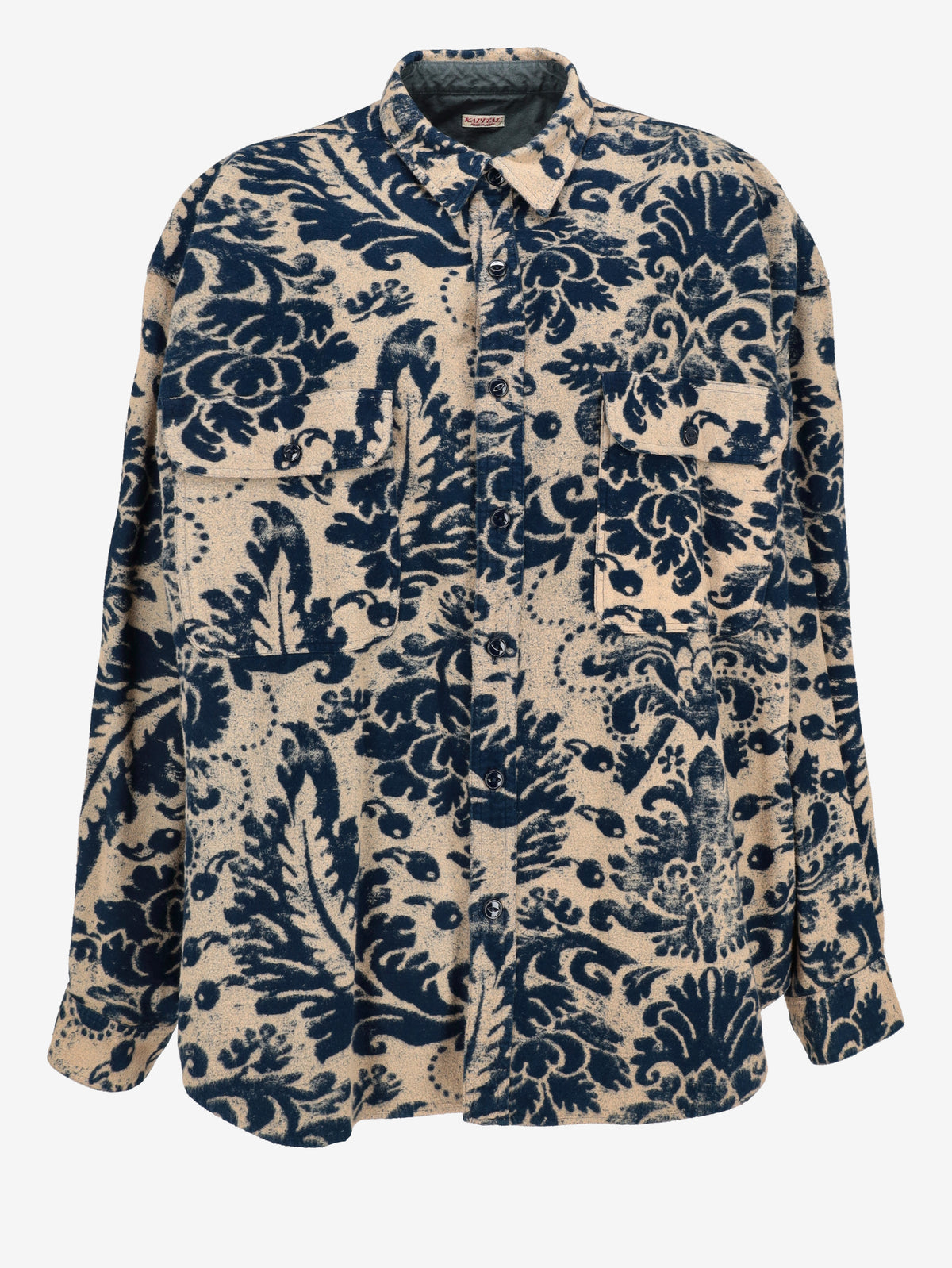 KAPITAL Vintage Baroque Print Cotton Shirt MU260922.52  Kapital 