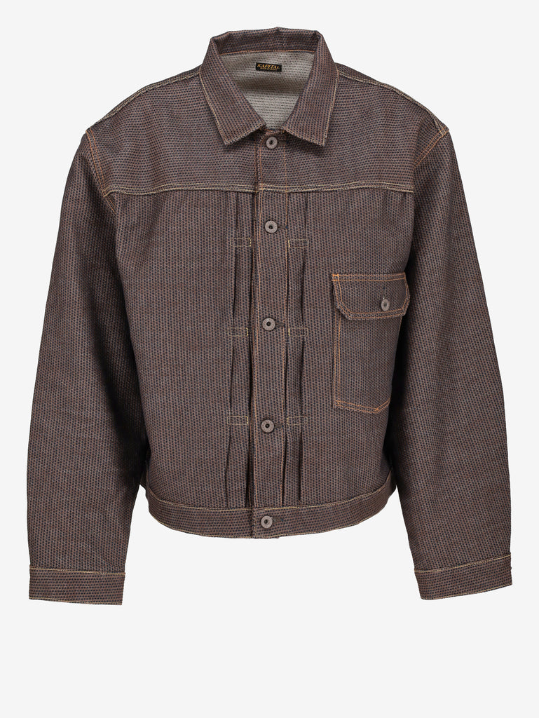KAPITAL Textured Cotton Jacket MU260922.55  Kapital 