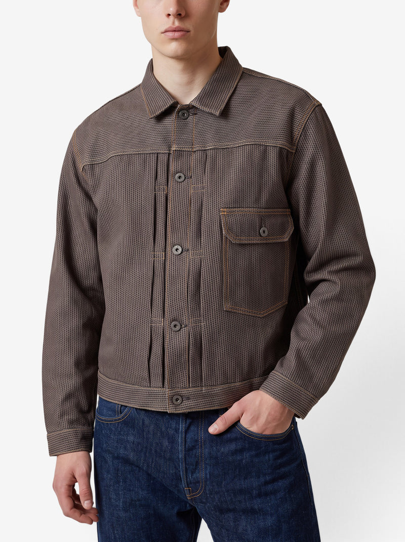 KAPITAL Textured Cotton Jacket MU260922.55  Kapital 