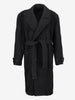 Lemaire Heavy Textured Double-Breasted Coat MU260922.64  Lemaire 