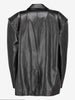 Vintage Oversized Faux Leather Jacket MU260922.63  Luudan 