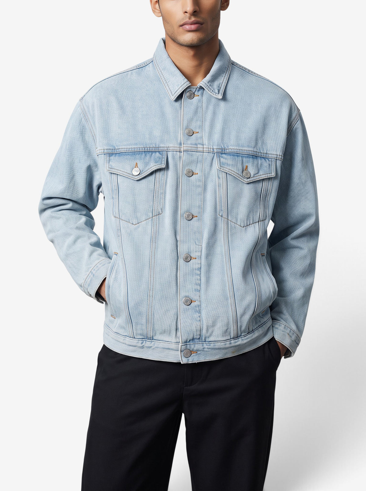 Martine Rose Light Denim Oversized Jacket MU260922.57  Martine Rose 