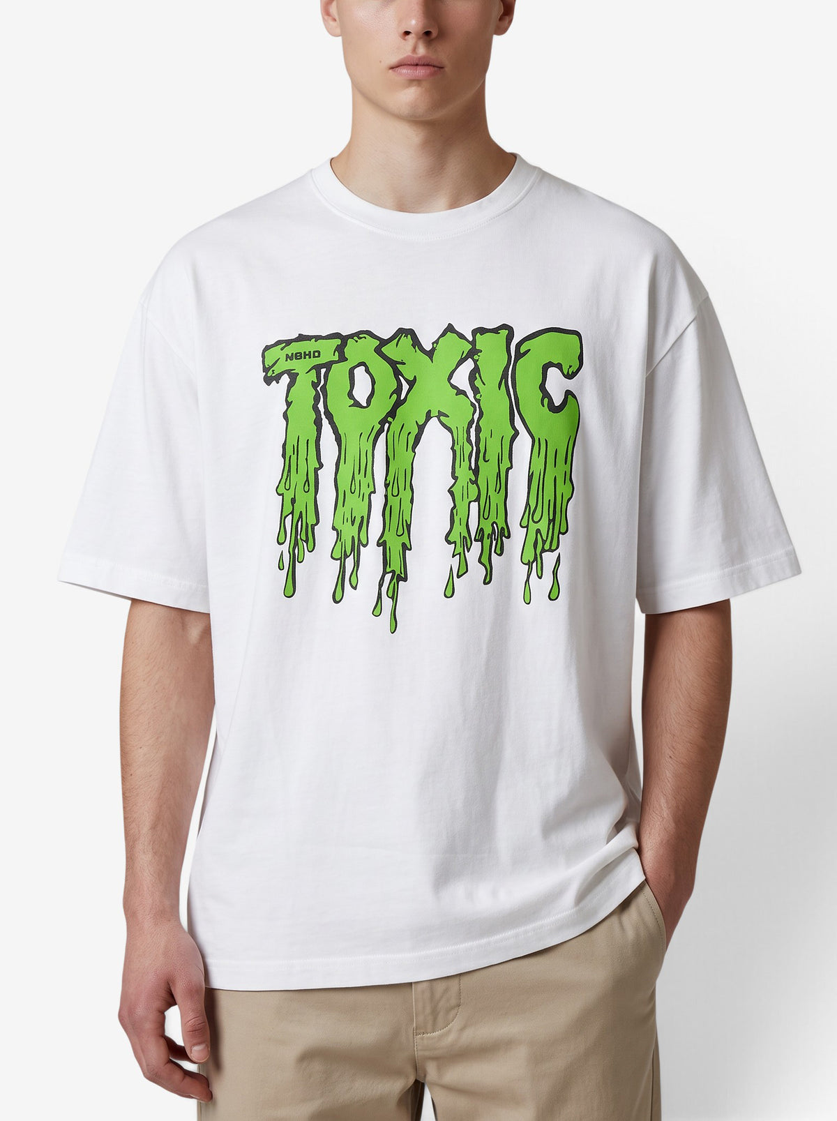 NEIGHBORHOOD Toxic Slime Print T-Shirt MU260922.47  Neighborhood 