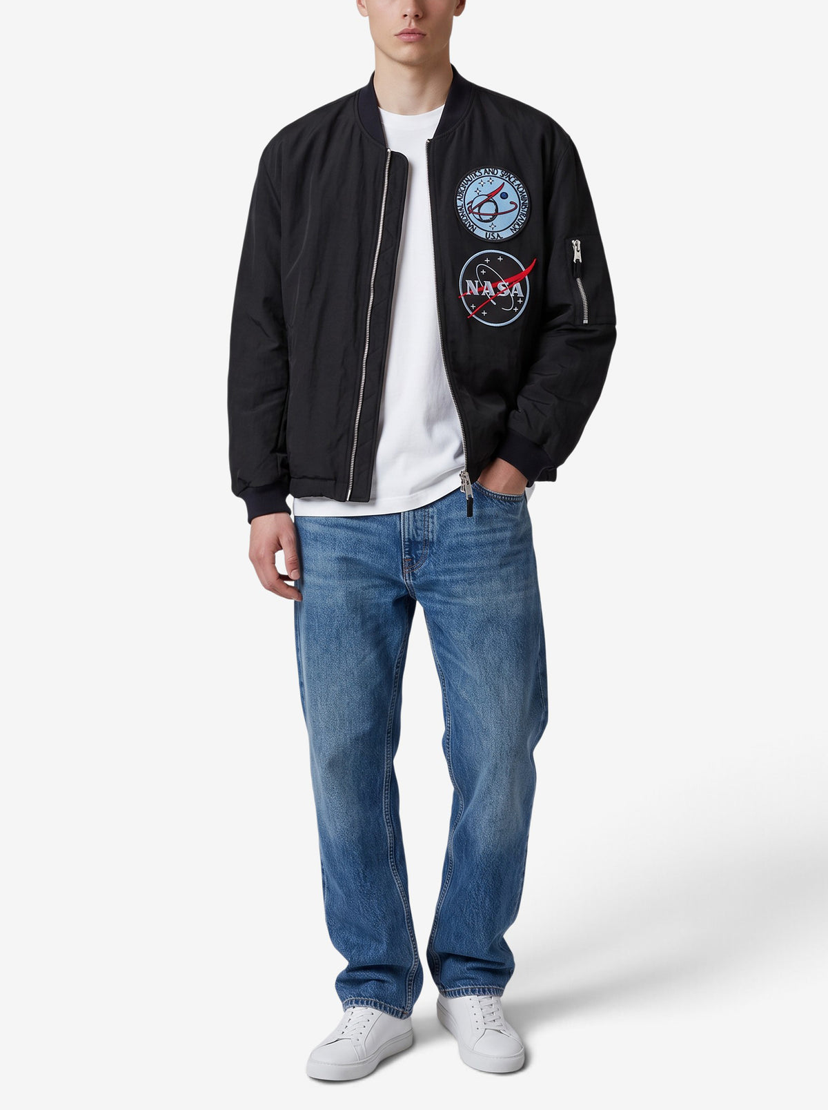 OAMC NASA Space Patch Padded Bomber Jacket MU260922.59  Oamc 