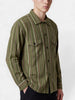 South2 West8 Oversized Striped Rayon Shirt MU260922.38  South2 west8 