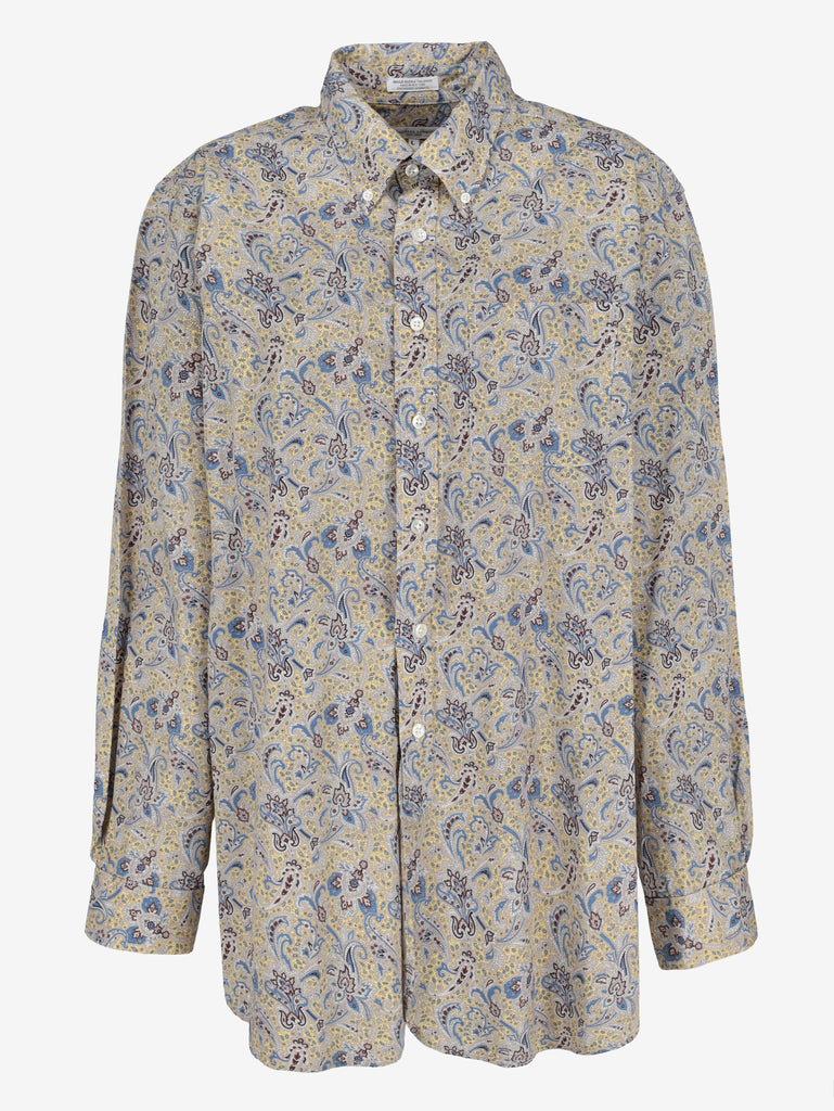 Vintage Tailored Paisley Print Shirt MU260922.43  Vintage 