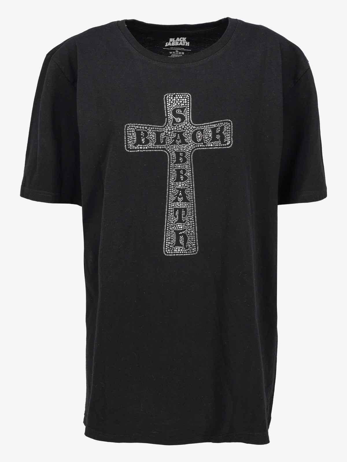 Black Sabbath Rhinestone Cross T-Shirt MU260922.46  Vintage 