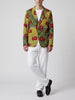Vintage African-Inspired Printed Blazer RU21726.13  Vintage 