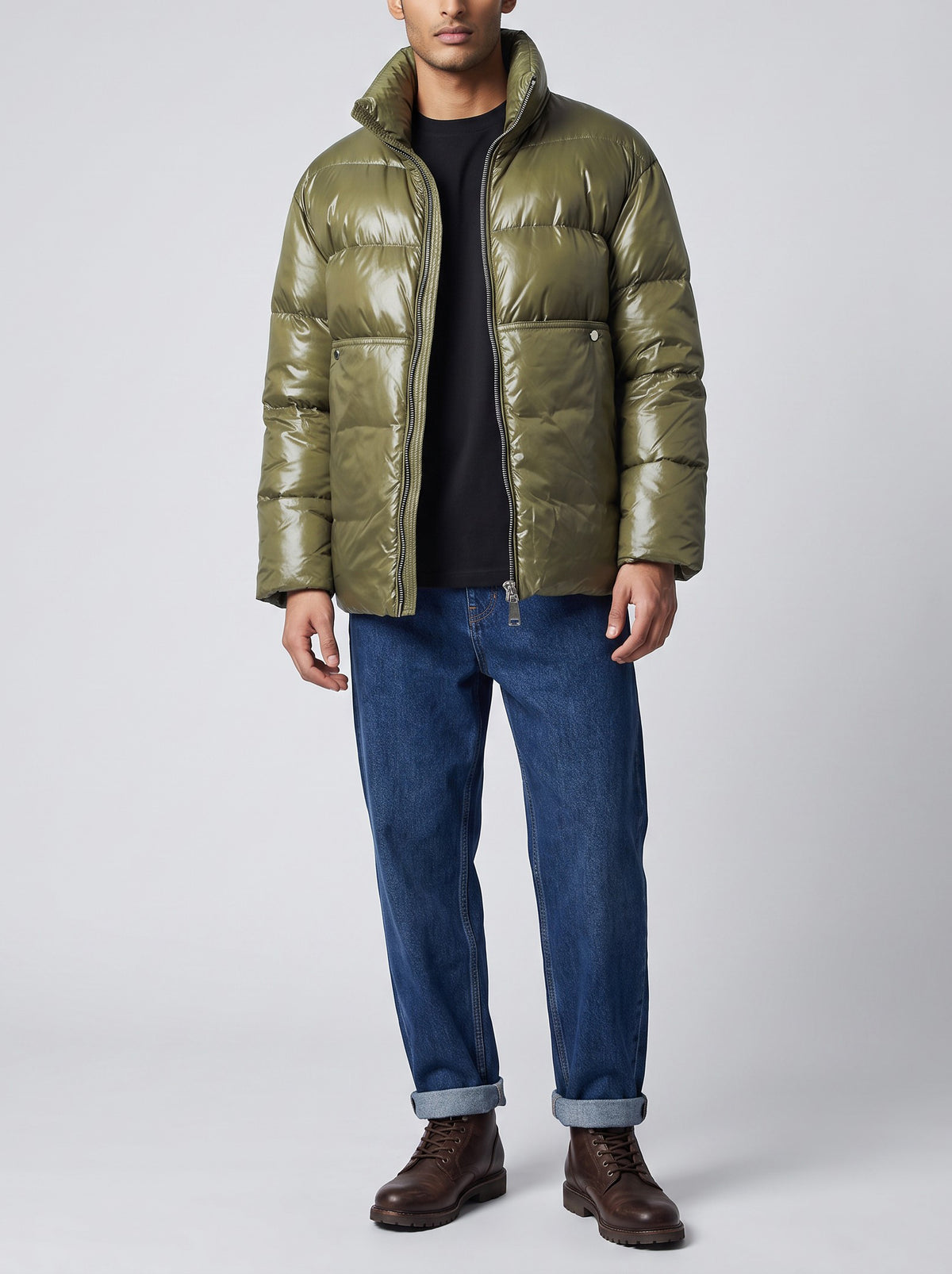 Khrisjoy Oversized Puffer Jacket RU21726.43  Vintage 