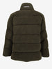 Khrisjoy Oversized Teddy-Trim Puffer Jacket RU21726.54  Vintage 