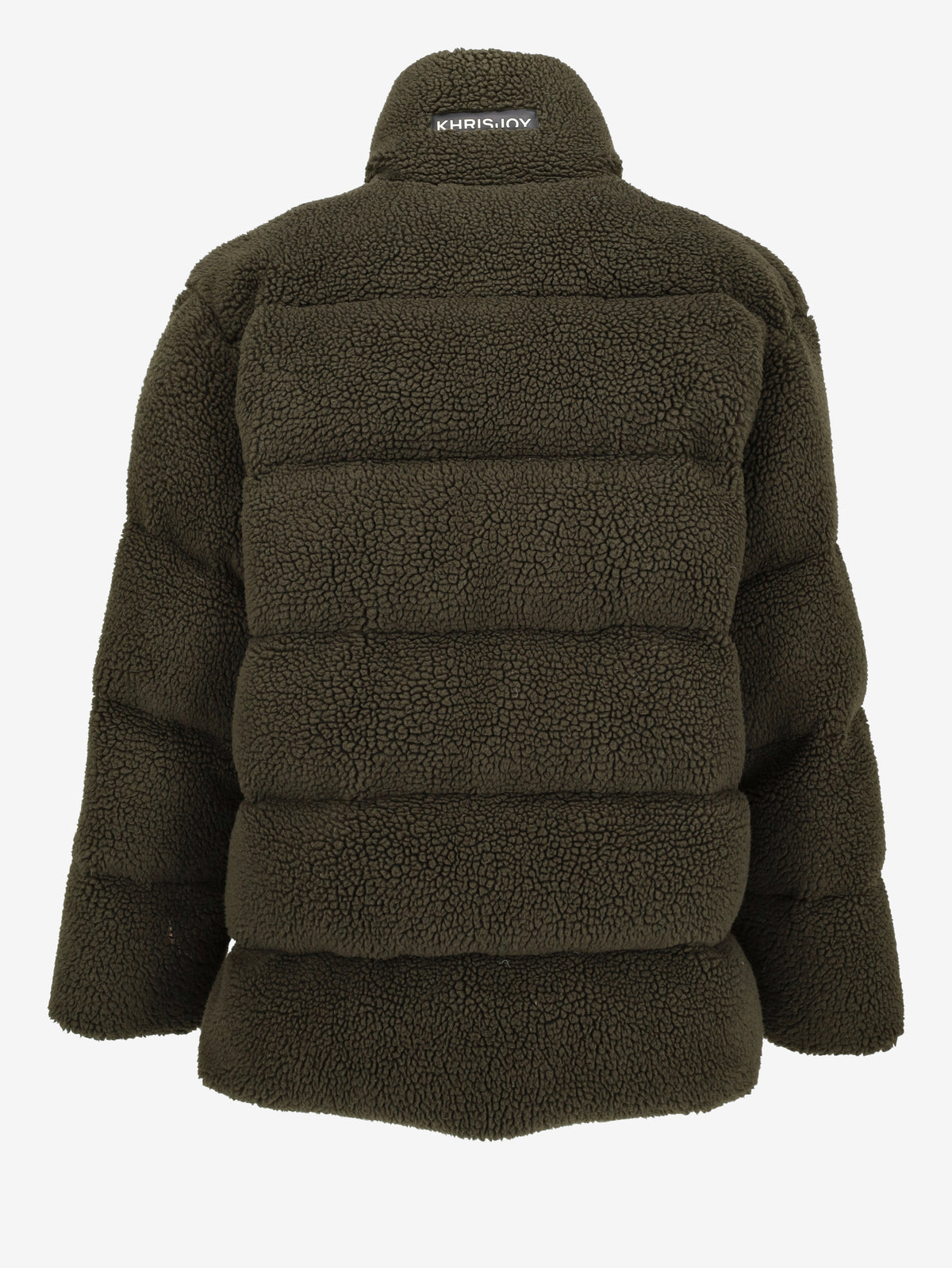 Khrisjoy Oversized Teddy-Trim Puffer Jacket RU21726.54  Vintage 